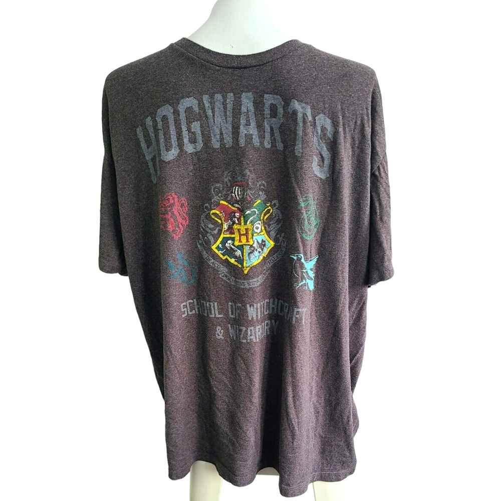 Harry Potter Hogwarts School of Witchcraft Wizardry Graphic T-Shirt Mens‎ 2XL